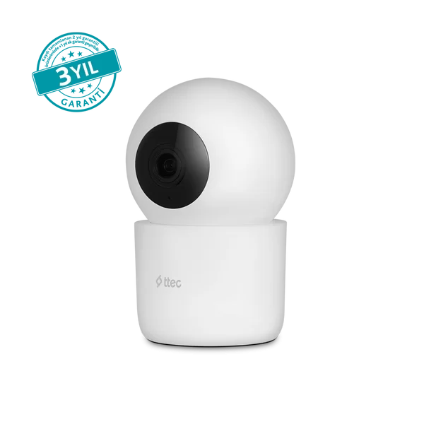 ttec Wizi Pro 2 Full HD 360° Tak Çalıştır Wi-Fi Akıllı Kamera