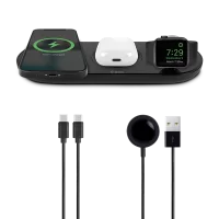 ttec AirCharger Trio 3’ü 1 Arada iPhone + Apple Watch + AirPods Kablosuz Hızlı Şarj Aleti